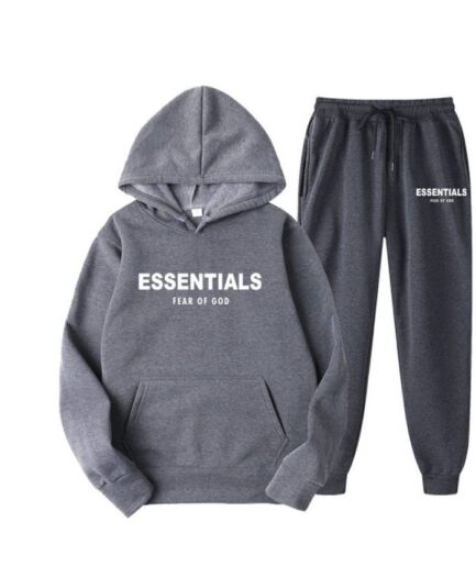 Essentials Fear of God Dark Grey TrackSuit