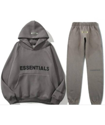 Essentials Fear of God Gray Track Suit