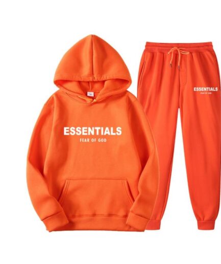 Essentials Fear of God Orange TrackSuit