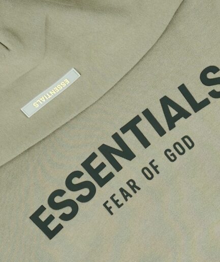 Fear of God Essentials Taupe Hoodie